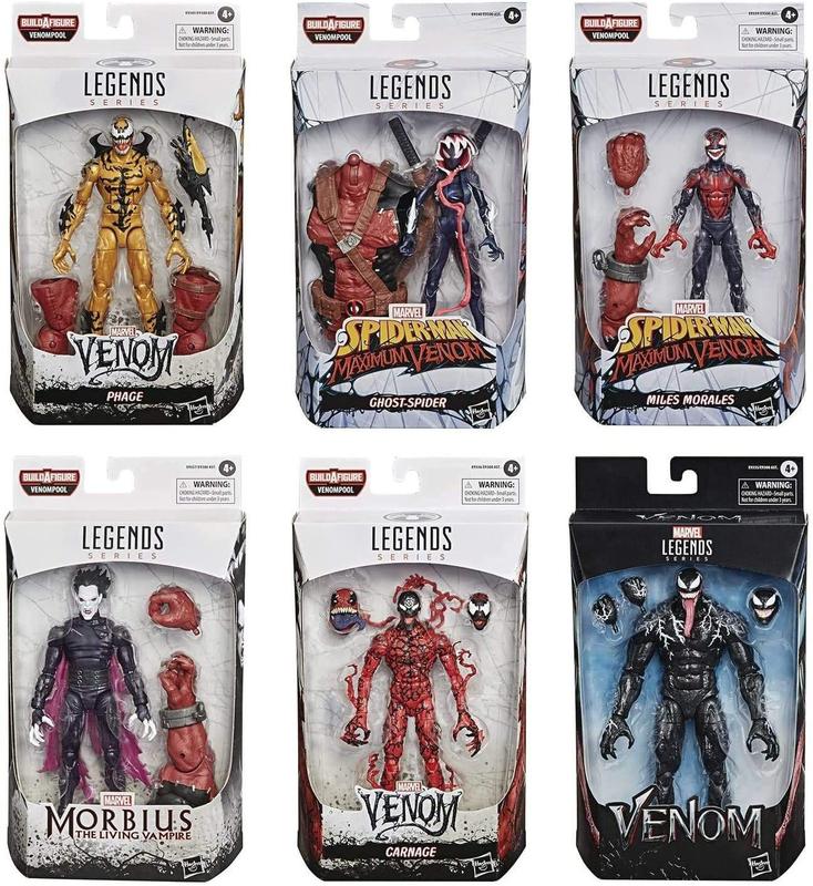 Marvel Legends Venom BAF Venompool Completo Hasbro E9300 - Bonecos